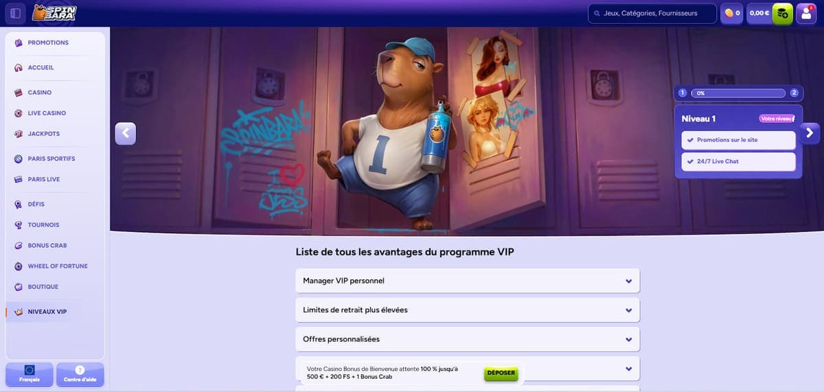 Club VIP Spinbara Casino