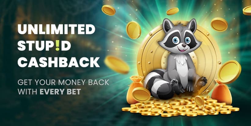 Cashback illimité Stupid Casino