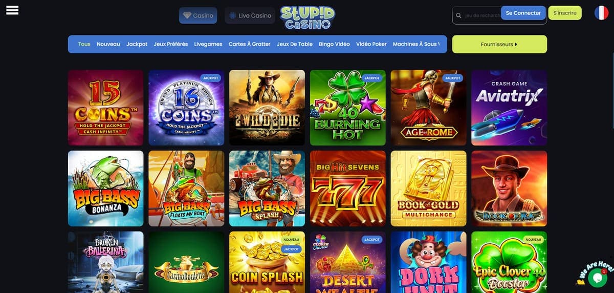 Machines à sous Stupid Casino