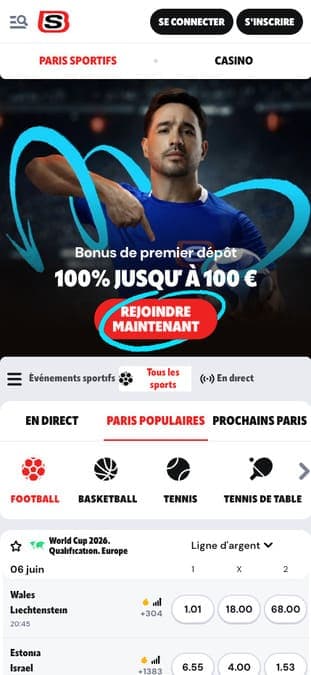 Supabet Casino application