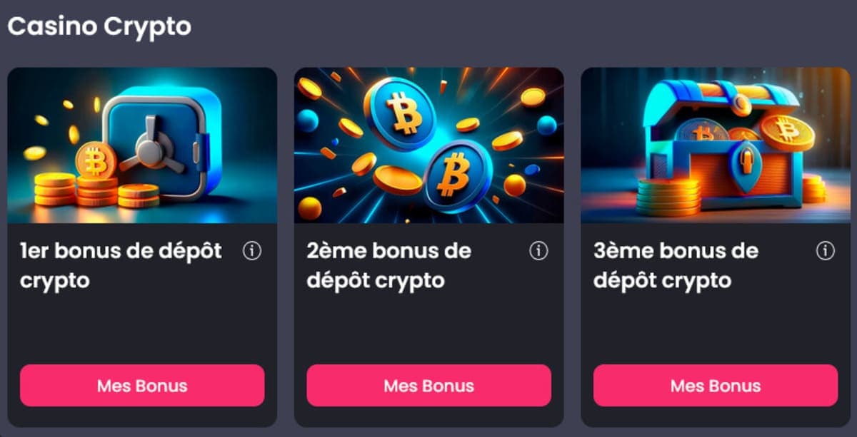 Bonus crypto Tip Top Bet Casino