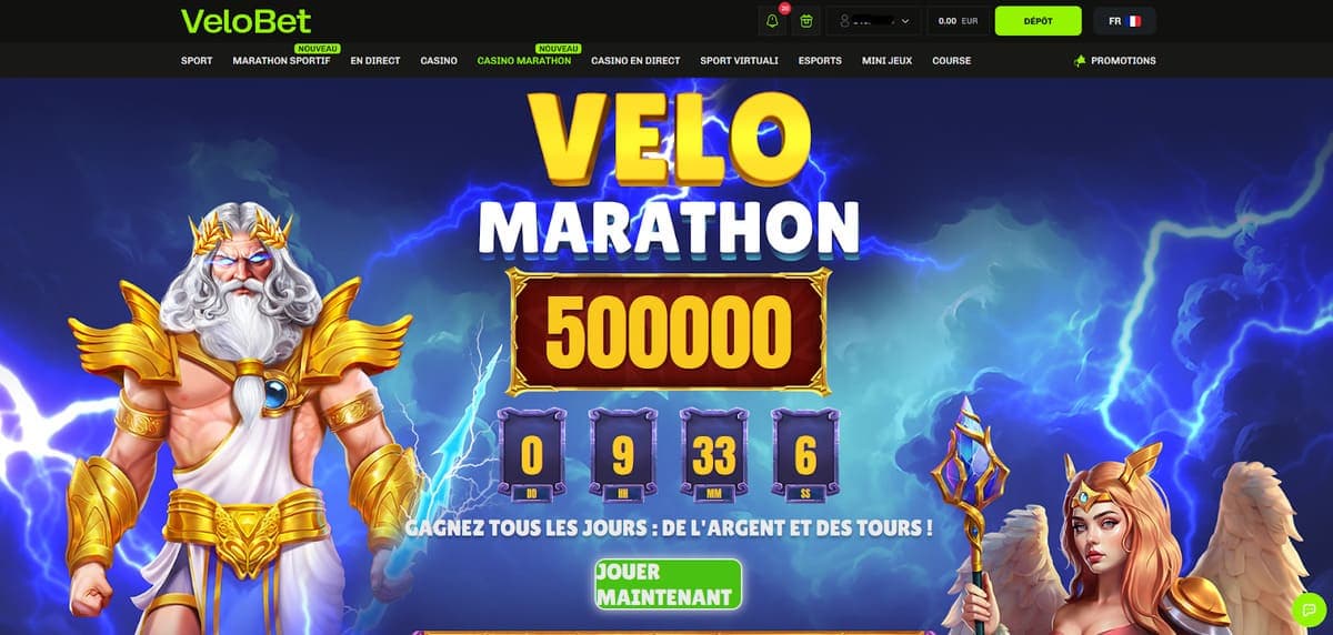 Casino marathon Velobet Casino