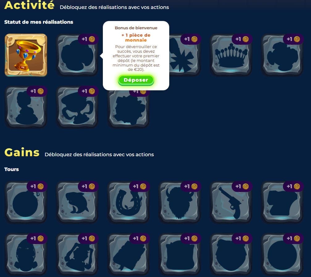 Réalisations Wazamba casino