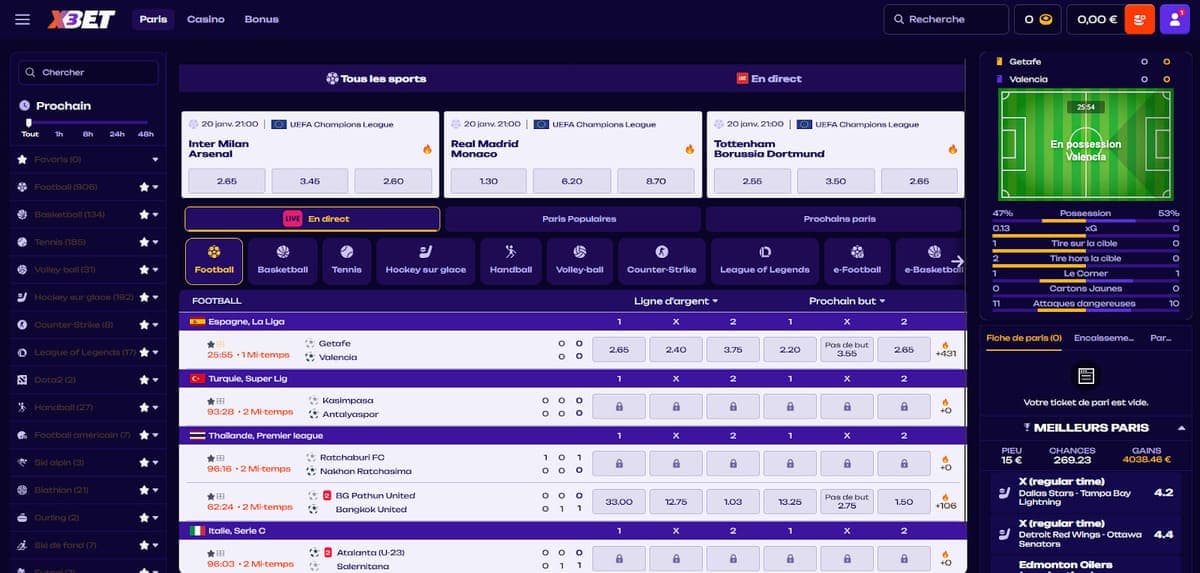 Paris en direct X3Bet Casino