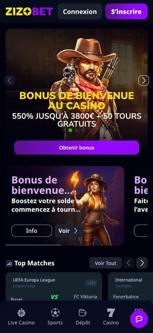 Zizobet Casino Application