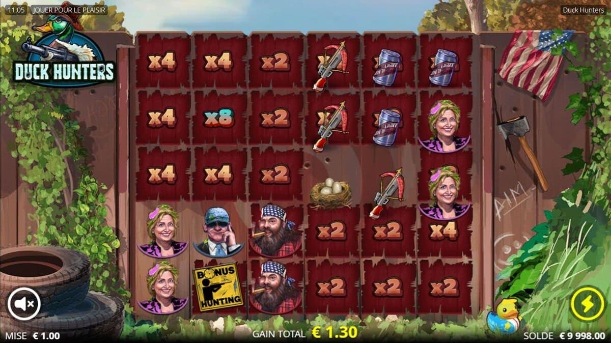 Extra Spin Duck Hunters Jeu