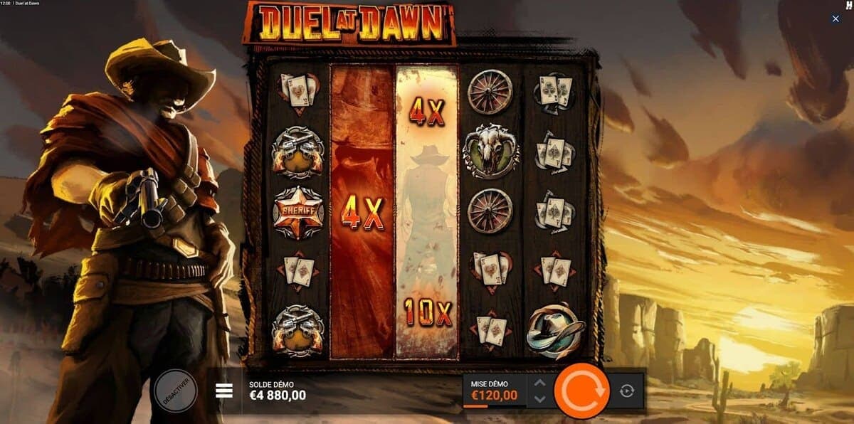 Symboles Duel at Dawn Jeu