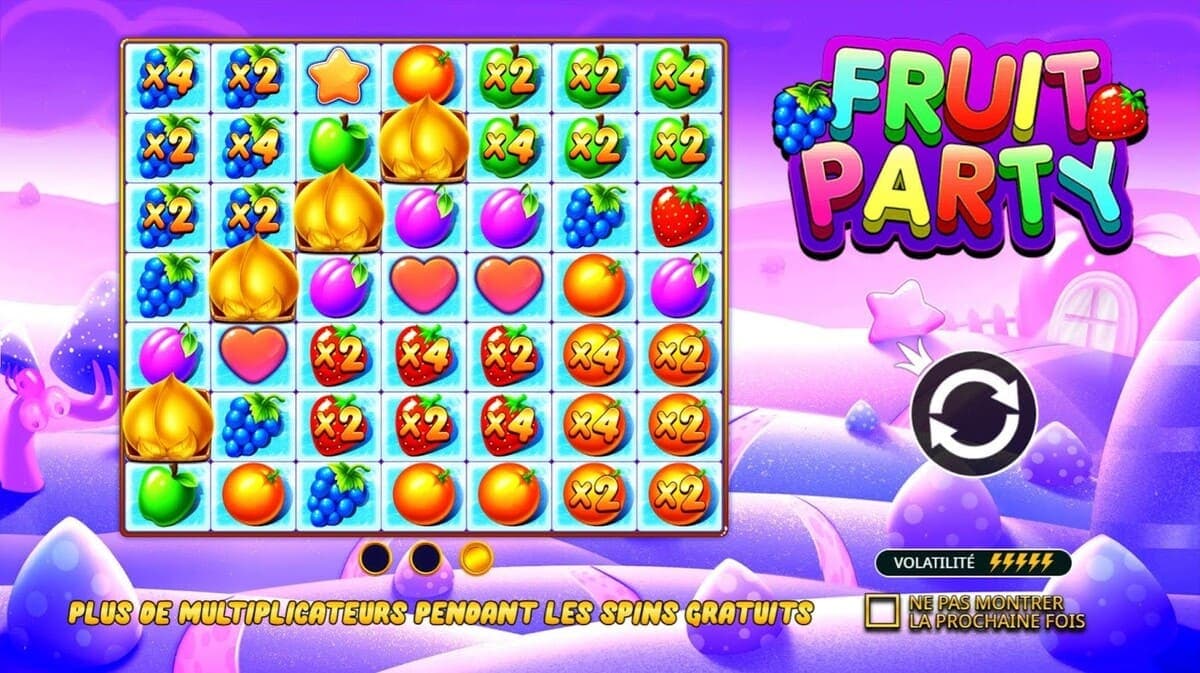Accueil Fruit Party Jeu