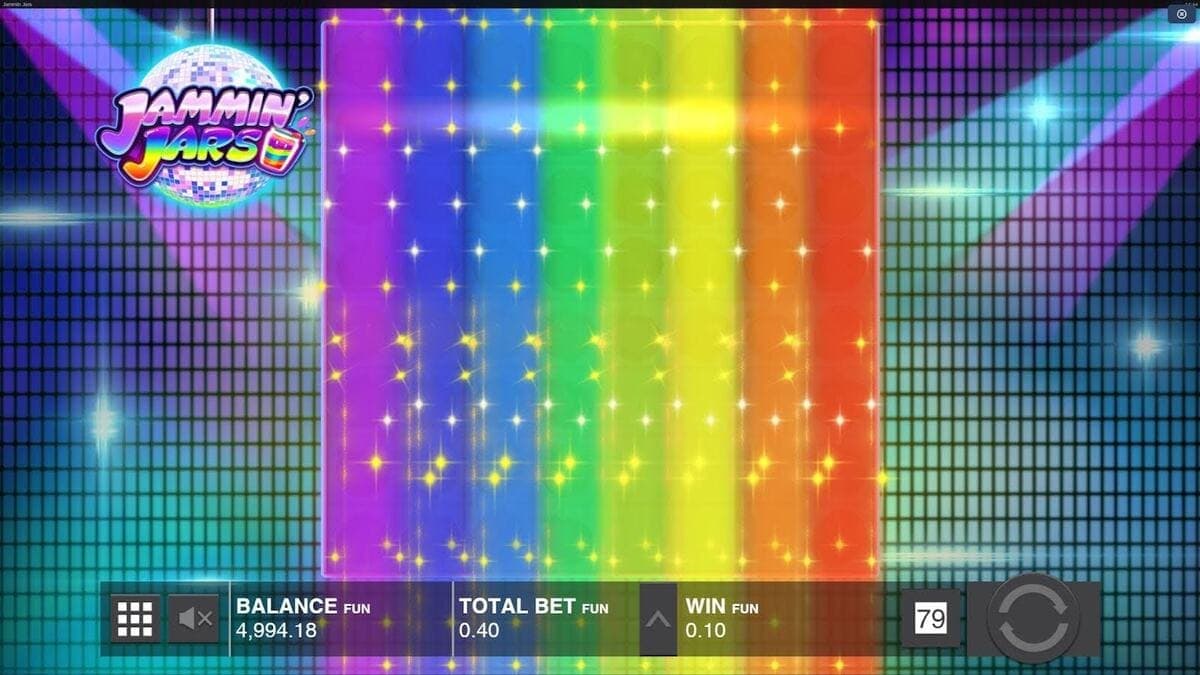 Arc en ciel jeu Jammin Jars