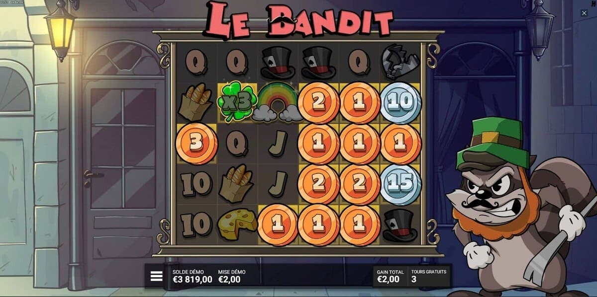 Bonus Le Bandit Hacksaw Jeu