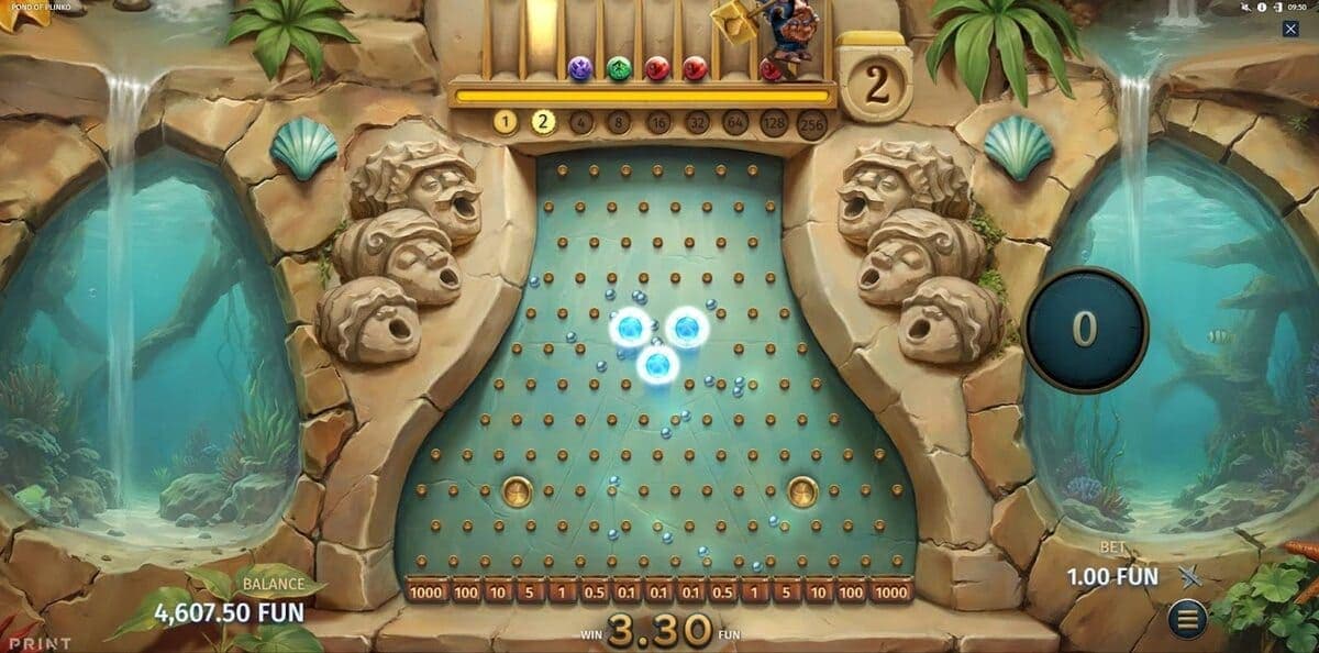 Bonus Pond of Plinko Jeu