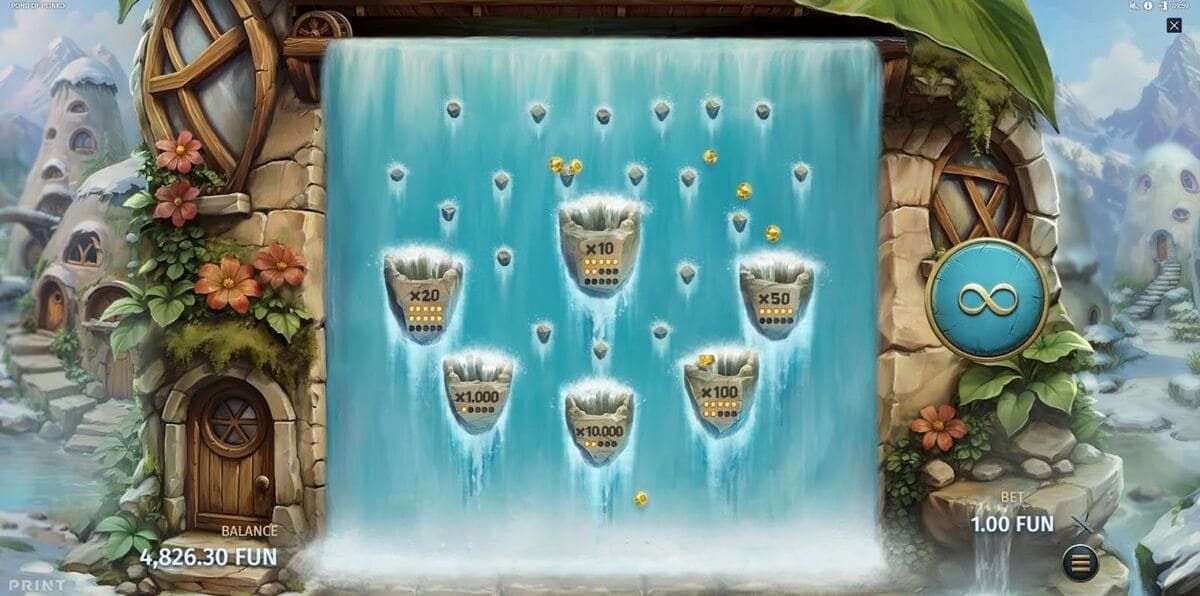 River Prize feature Pond of Plinko Jeu