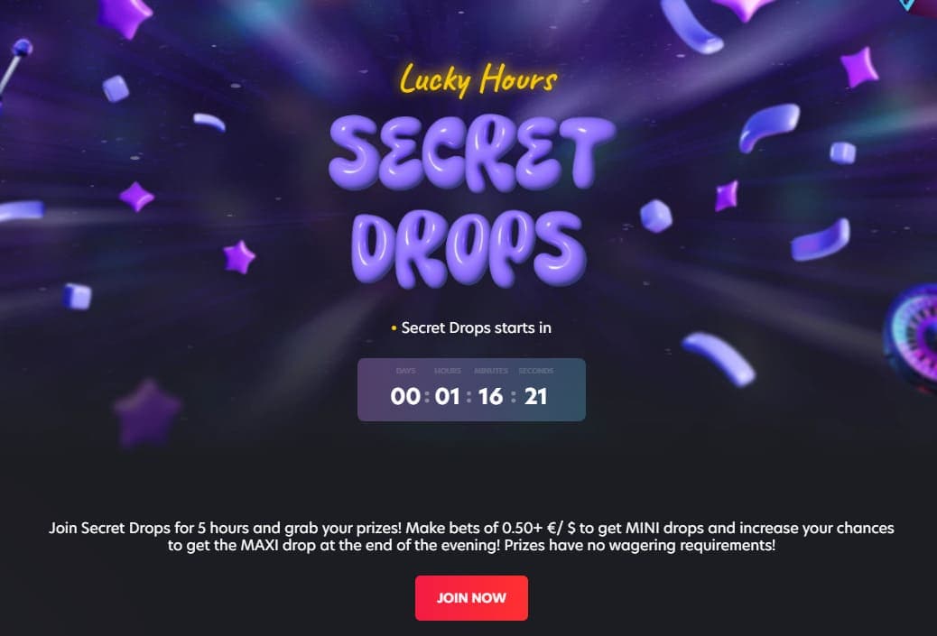 Secret drops 1RED