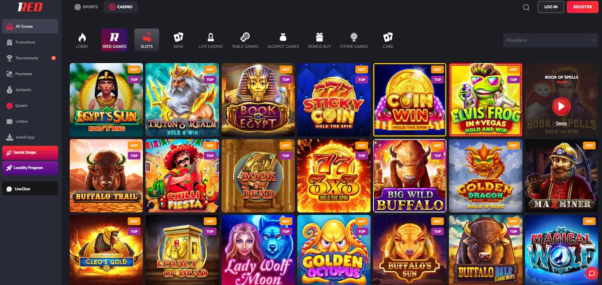 Slots 1RED casino