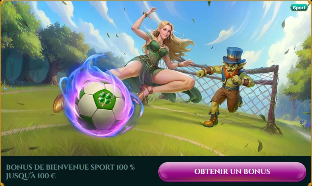 Bonus bienvenue Sport 7Signs Casino