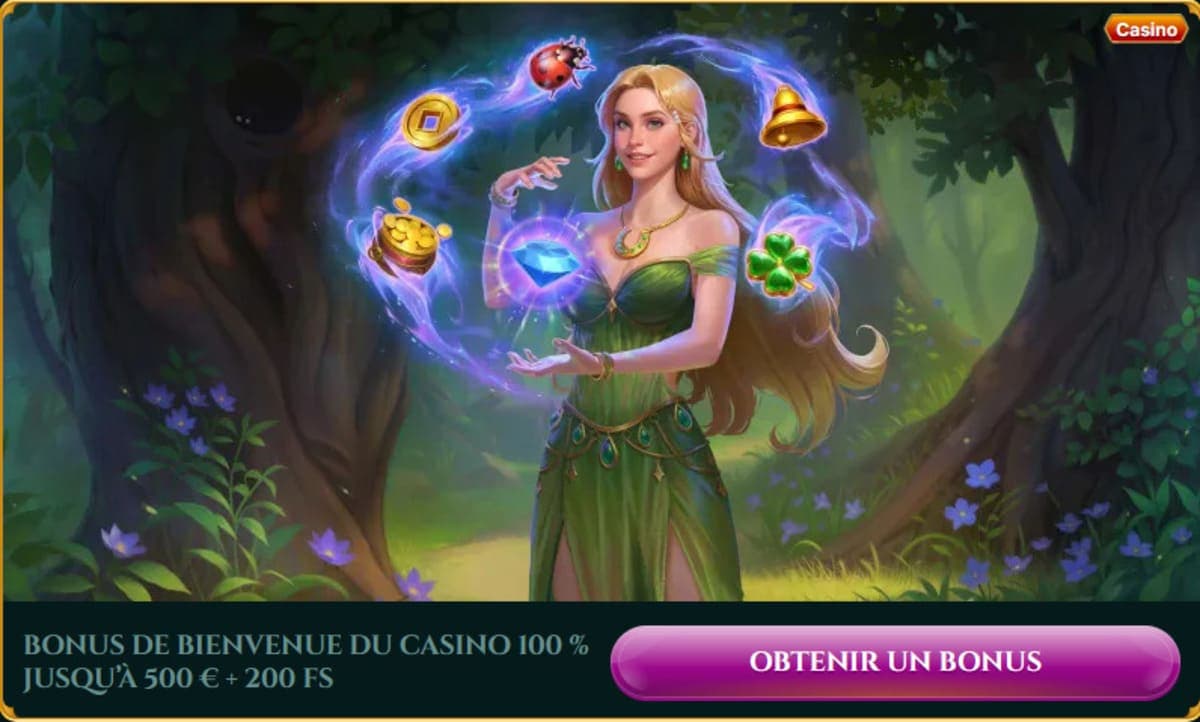 Bonus bienvenue 7Signs Casino