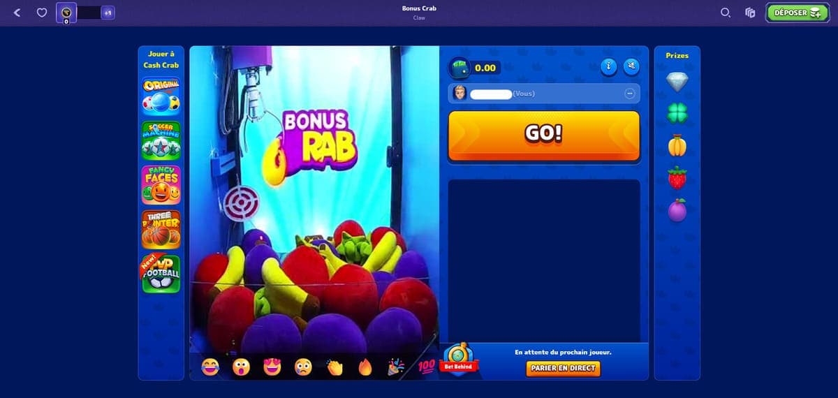 Bonus Crab Alf Casino