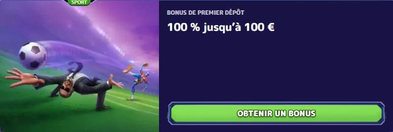 Bonus premier dépôt Alf Casino