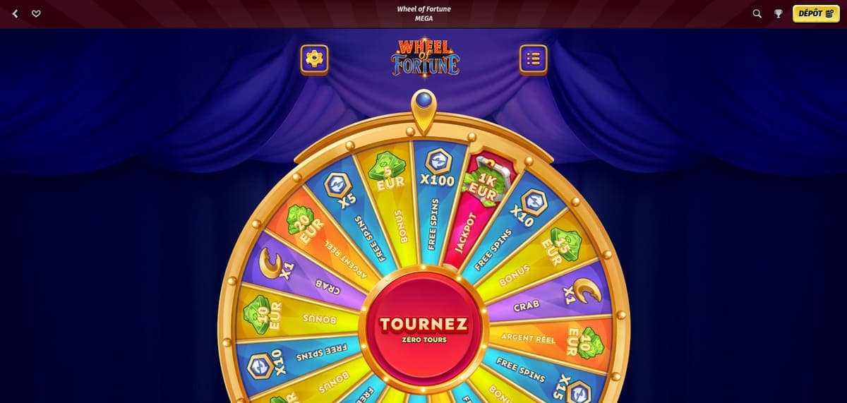 Roue fortune AllySpin Casino