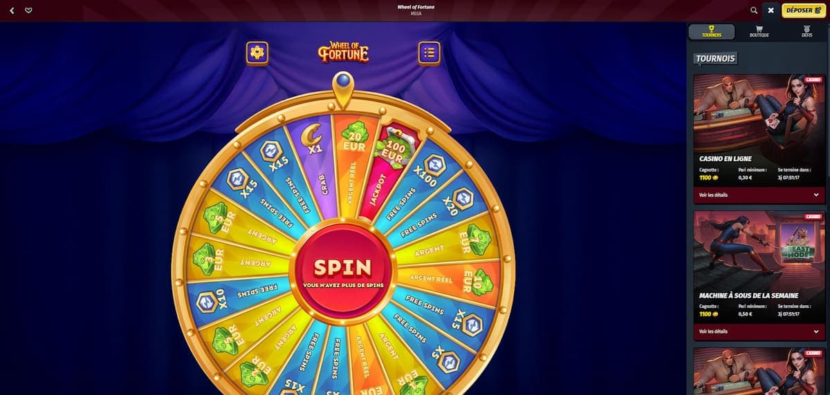 Wheel of fortune AllySpin Casino