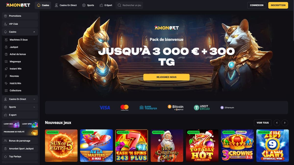 Amonbet bonus