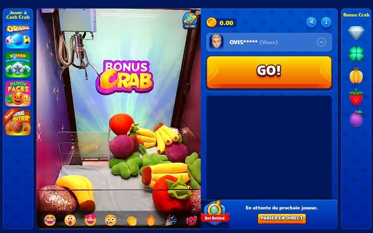 Bonus Crab AmunRa Casino