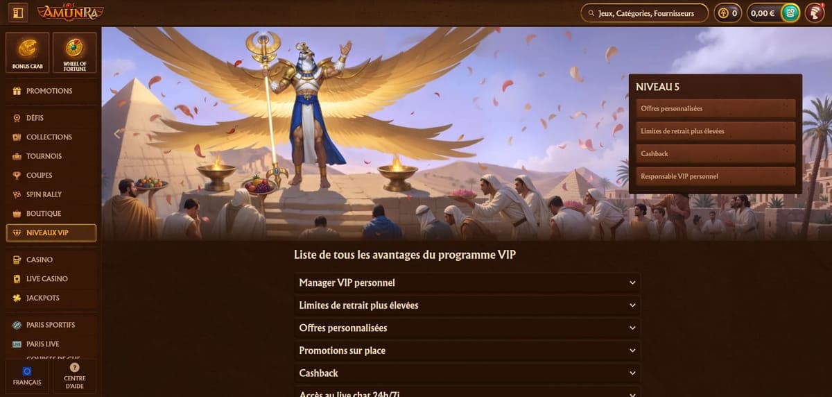 VIP AmunRa Casino