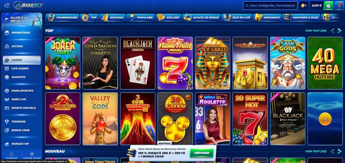 Top casino Bassbet Casino