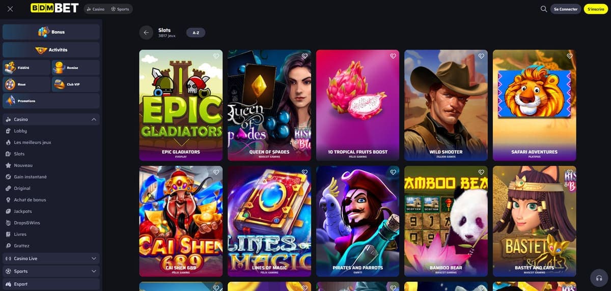 Slots Bdmbet Casino
