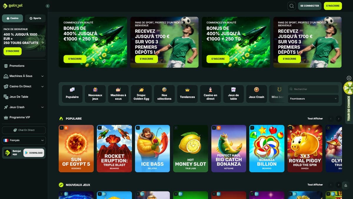 BetnJet Casino