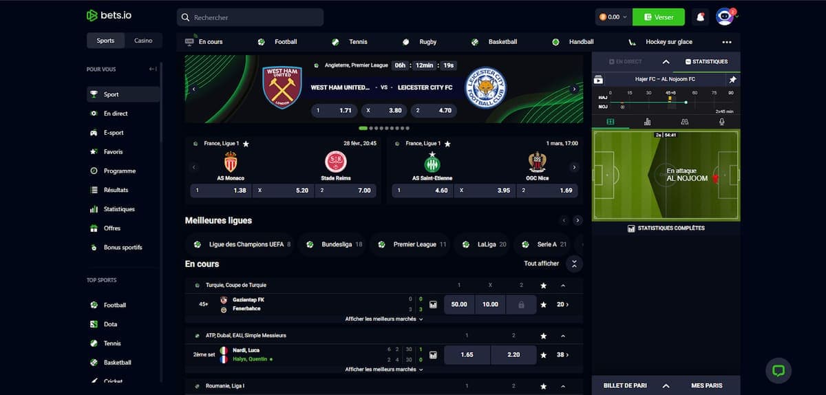 sports Bets.io Casino