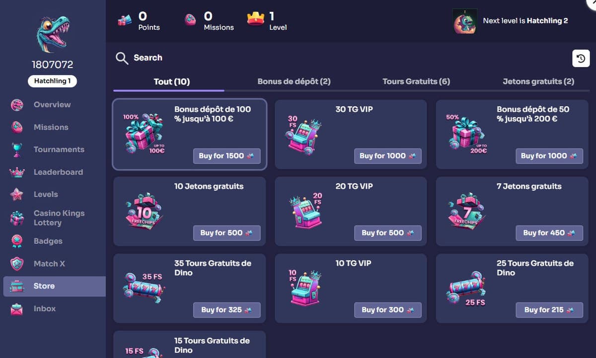 Store Binobet Casino