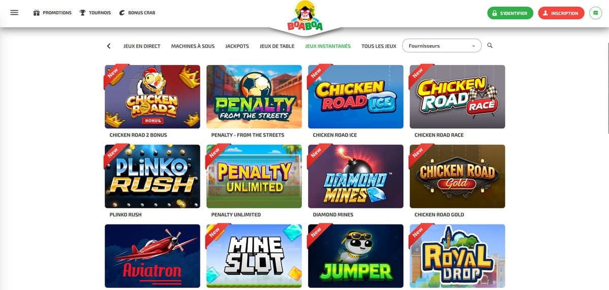 Instantanés Boaboa Casino