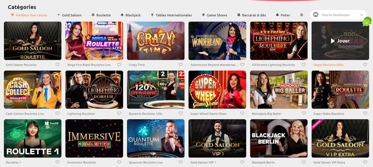 Casino live Cadoola Casino