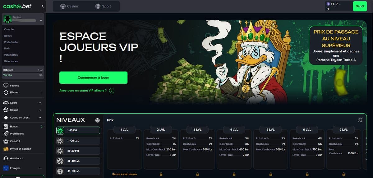 VIP Cashobet Casino