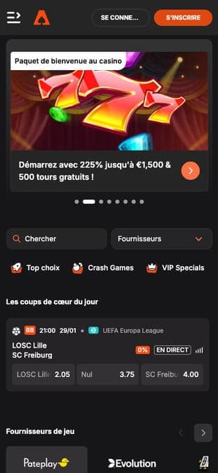 Casinoist Casino Application