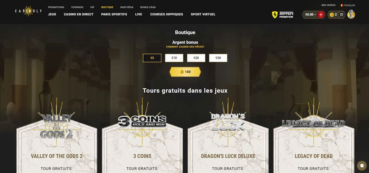 Boutique Casinoly
