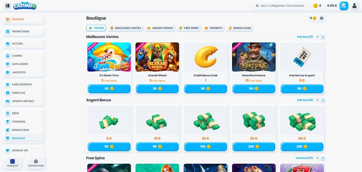 Boutique Cazimbo Casino