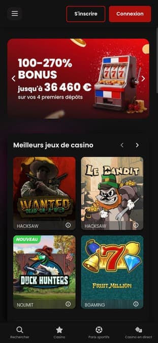 Chipstar Casino Application