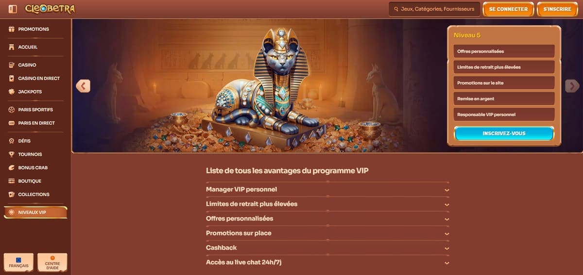VIP Cleobetra Casino