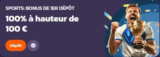 Bonus bienvenue sport Coolzino Casino
