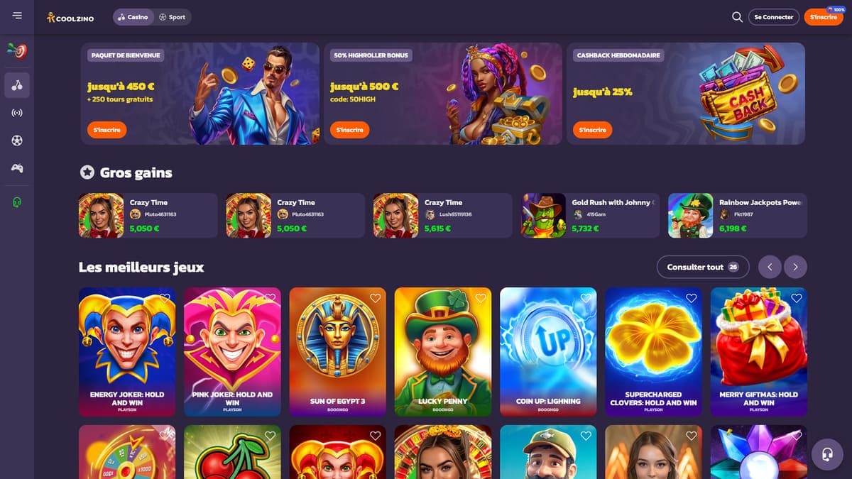 Coolzino casino