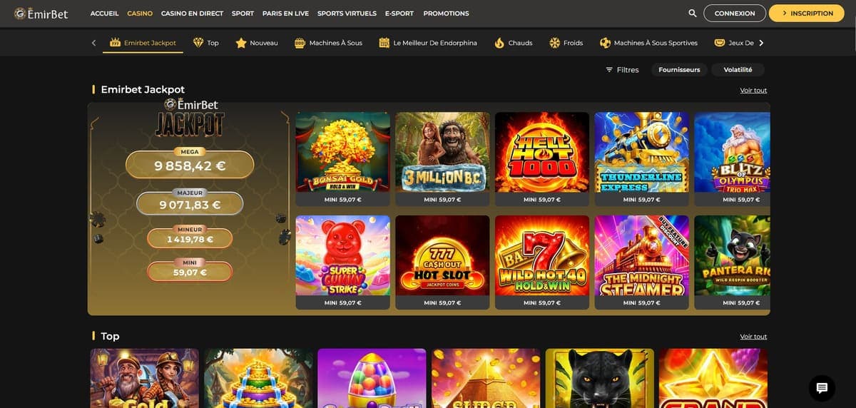Jackpot Emirbet Casino
