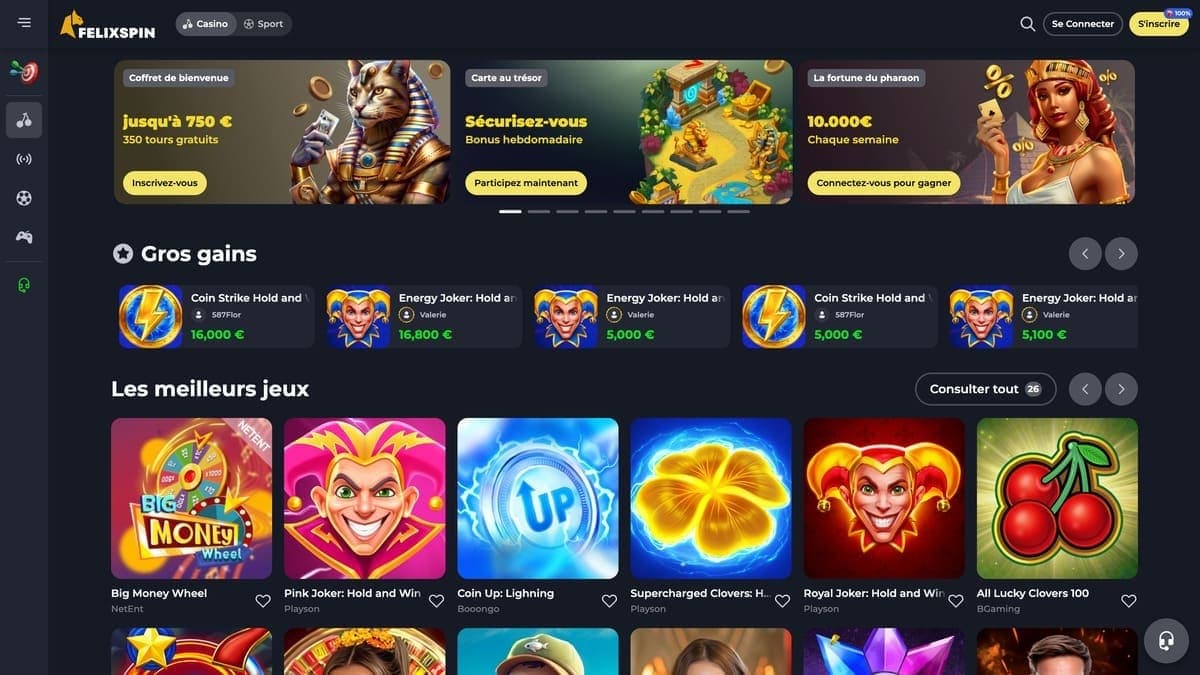 Felix Spin casino