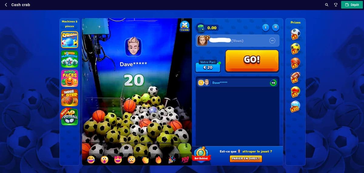 Bonus Crab Frumzi Casino