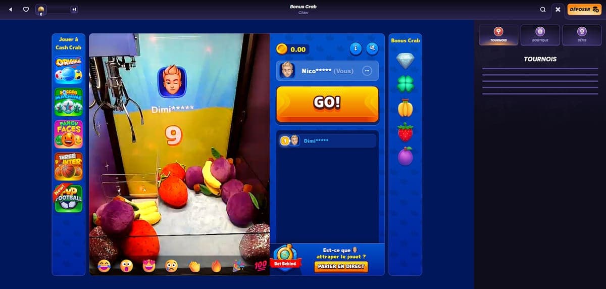 Bonus Crab Funbet Casino