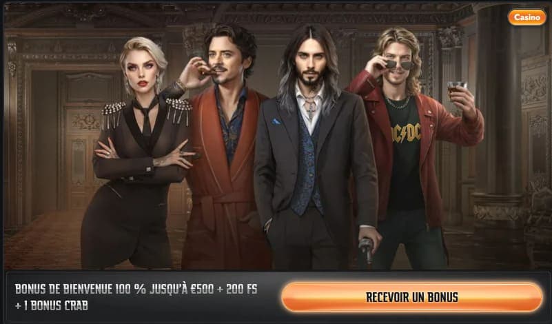 Bonus de bienvenue Gransino Casino