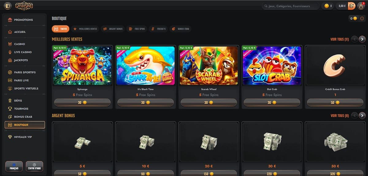 Boutique Gransino Casino