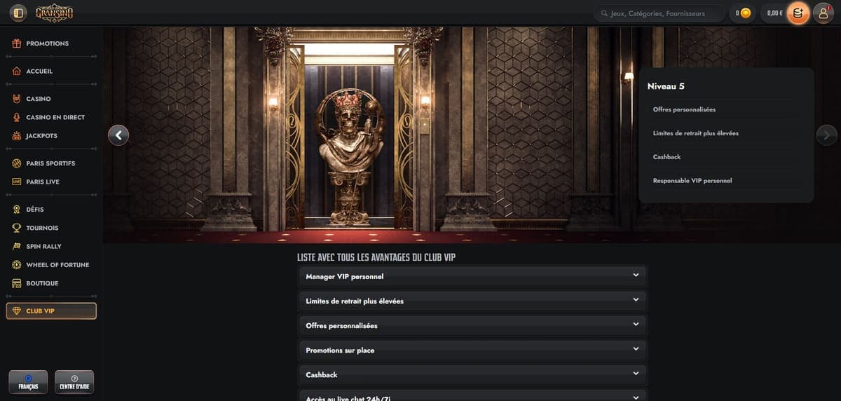 VIP Gransino Casino