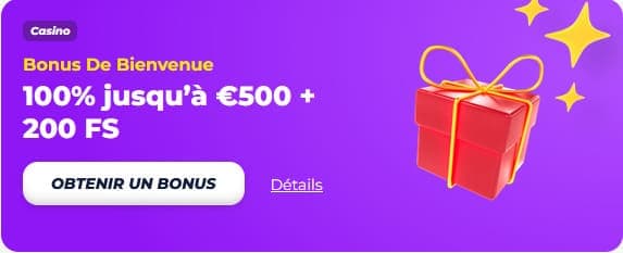 Bonus bienvenue GreatWin Casino